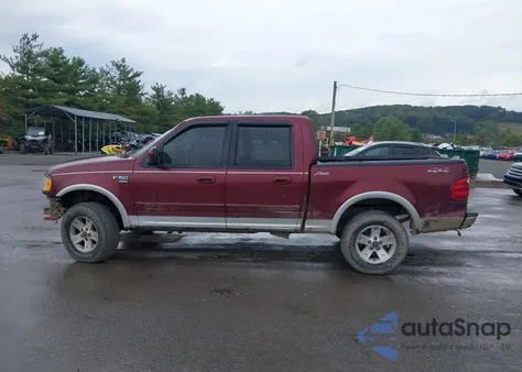 2003 Ford F-150 Lariat/Xlt from USA, damaged, VIN 1FTRW08LX3KA34539